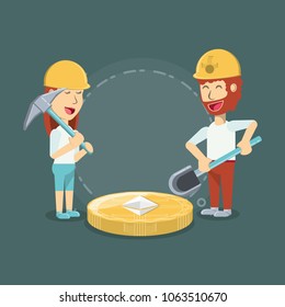 Mining cryptocurrency design