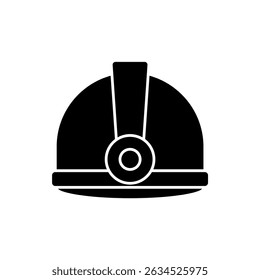 mining helmet icon, modern vector isolated on white background.