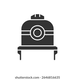 Mining Helmet Icon Sign Symbol