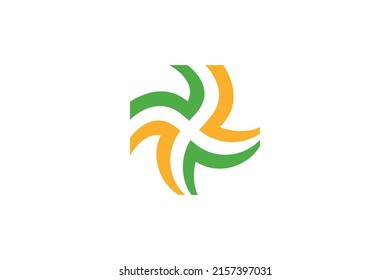 Mining Industry Colored Logo Vector
