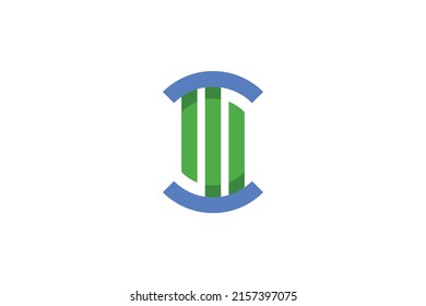 Mining Industry Colored Logo Vector