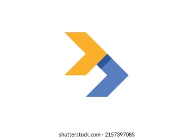 Mining Industry Colored Logo Vector