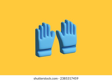 Die Bergbauindustrie ist isometrisch gekennzeichnet. 3D-Vektorsymbol. Konzept der Bergbauausrüstung Vektorfarbige Illustration.