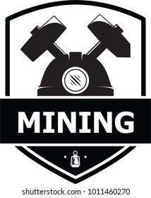 Mining industry logo