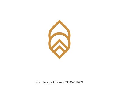 Logotipo de Minería e Industria Monoline