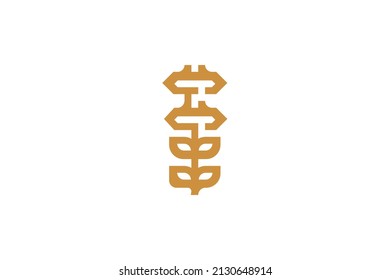 Logotipo de Minería e Industria Monoline