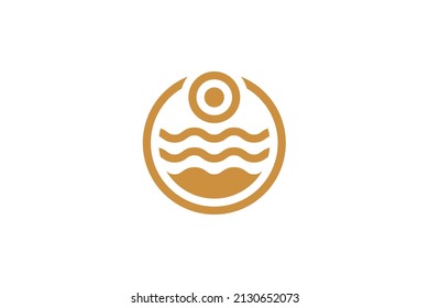 Mining and Industry Monoline Logo