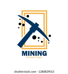 Mining logo design