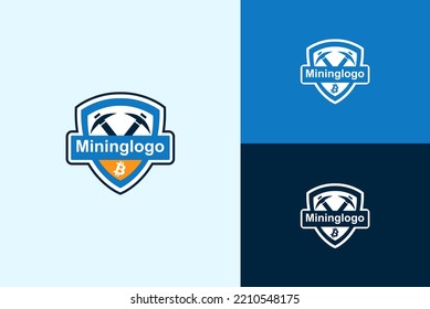 Mining Logo Design Crytpo Miner