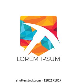 Mining Logo Design. Mining industry logo design template.