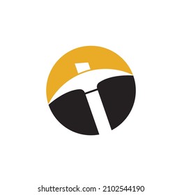 Mining Logo Design. Mining industry logo design template.