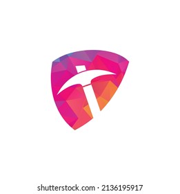 Mining Logo Design. Mining industry logo design template.