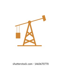 Mining logo template vector icon design
