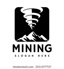 Vetor de logotipo de MINING com arquivo de formato eps.