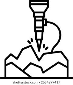 Mining New Creative Icon Design Vector
