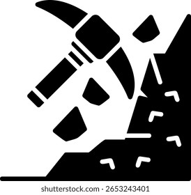 Mining New Creative Icon Design Vector