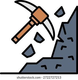 Mining New Creative Icon Design Vector