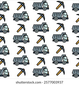Mining pattern for industrial background