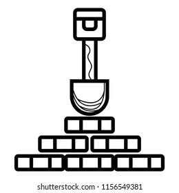 mining shovel icon