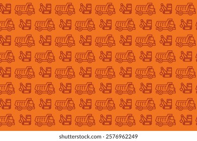 Mining tools pattern for industrial backgrounds