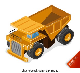 Mining Truck Vector