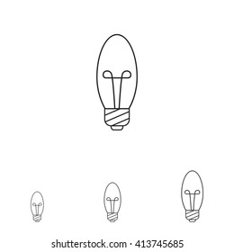 Minion candle bulb