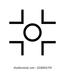 Miniplayer Icon Vector Symbol Design Illustration