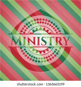 Ministry christmas emblem.
