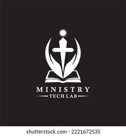 vector de diseño del logotipo de Ministry Tech Lab 