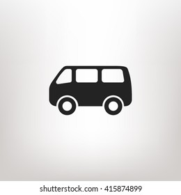 Minivan Icon Vector