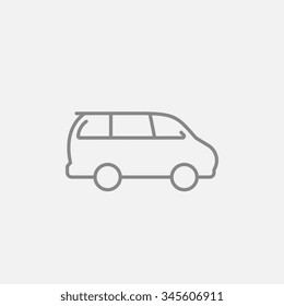 1,600 Icon Minivan Outline Images, Stock Photos & Vectors | Shutterstock