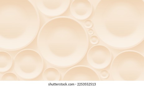 Minmal pastel abstract Shape background vector illustration