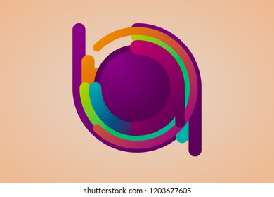 Minmalistic Abstract Background . Isolated Vector Elements