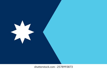 Minnesota Flag, Flag of Minnesota, USA