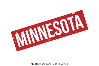 Vector de sello de goma de Minnesota