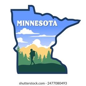 Minnesota State with beautiful natural views