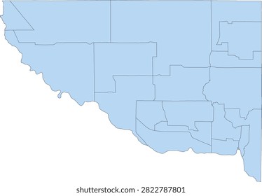 Minnesota State Sherburne County vector Census Tract polygon based on Tiger 2020 Census Data