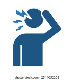 Minor Afflictions icon line vector illustration