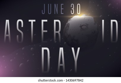 Minor planet in the outer space, wandering in a Asteroid belt commemorating awareness and prevention of impacts from this space objects in its Day this 30th June.