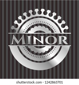 Minor silvery emblem