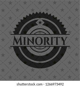 Minority black emblem