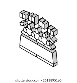 minority rights isometric icon vector. minority rights sign. isolated symbol illustration
