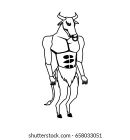 minotaur greek mythological creature legend image