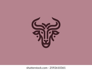 Minotaur Logo – A bold and mythical Minotaur, symbolizing strength, power, and legend.