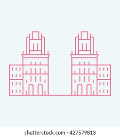 Minsk  Vector Illustration