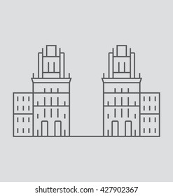 Minsk  Vector Illustration