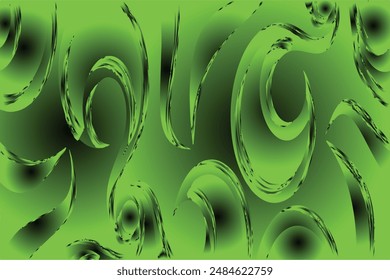 Mint, black color combination gradient background design.