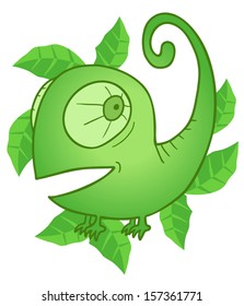 Mint chameleon