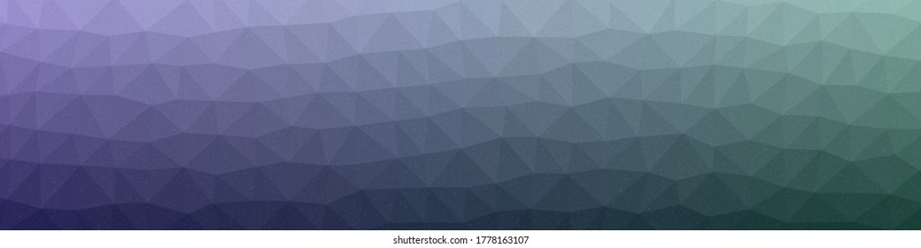 Mint color Abstract color Low-Polygones Generative Art background illustration
