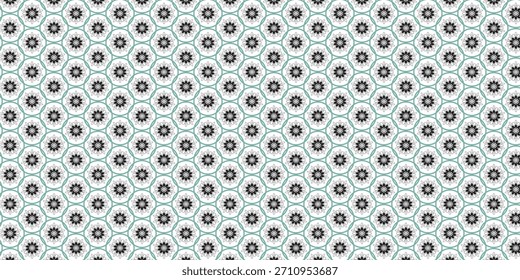 Minze Farbe dekorative Muster Design Hintergrund